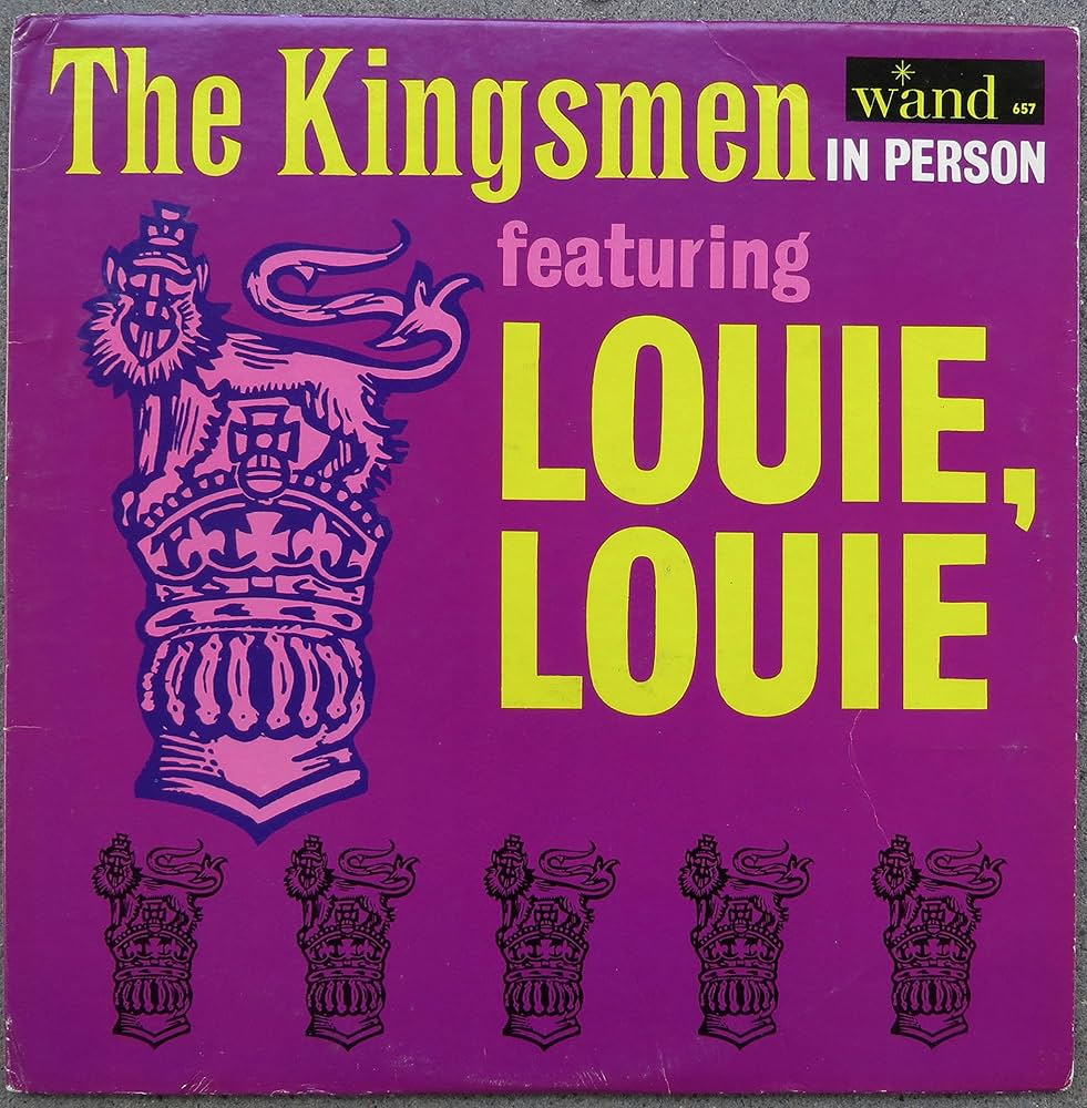 洋楽 The Kingsmen Louie, Louie WAND 657 The Kingsmen In Person WAND WDM 657 1964 LP Louie Louie